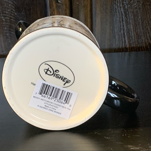 Disney Mickey Mouse Sketchbook Covered Mug 17oz - Picture 12 of 14